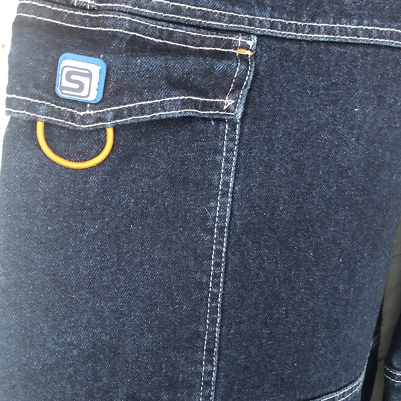 Y2K Grunge Wide leg Snakeyes denim jeans - Picture 6 of 14